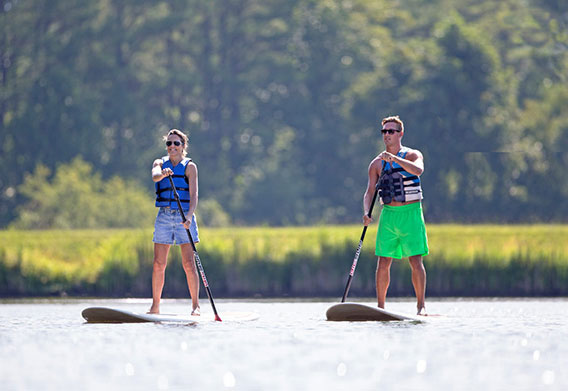 Standup Paddling Boarding in Nelson County