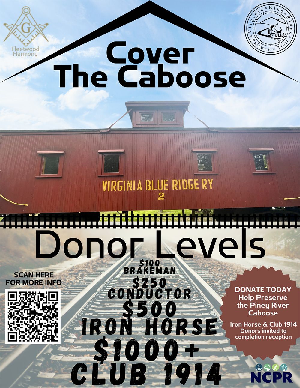 Cover the Caboose Nelson County Virginia